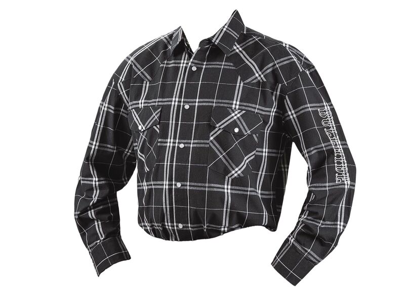 Bullhide Black Plaid Western Shirt